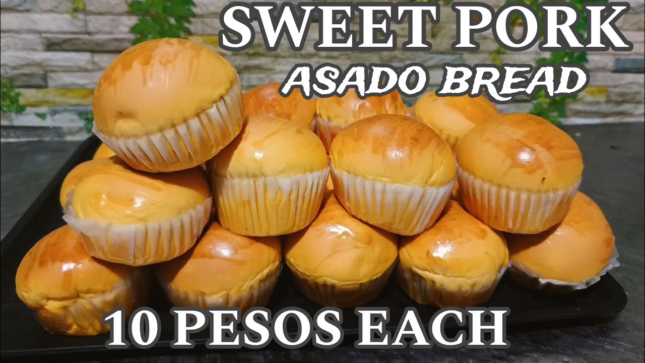 SWEET PORK ASADO BREAD (YUMMY ASADO BREAD)  HOW TO MAKE PORK ASADO BREAD #pork #asado #siopao #bread