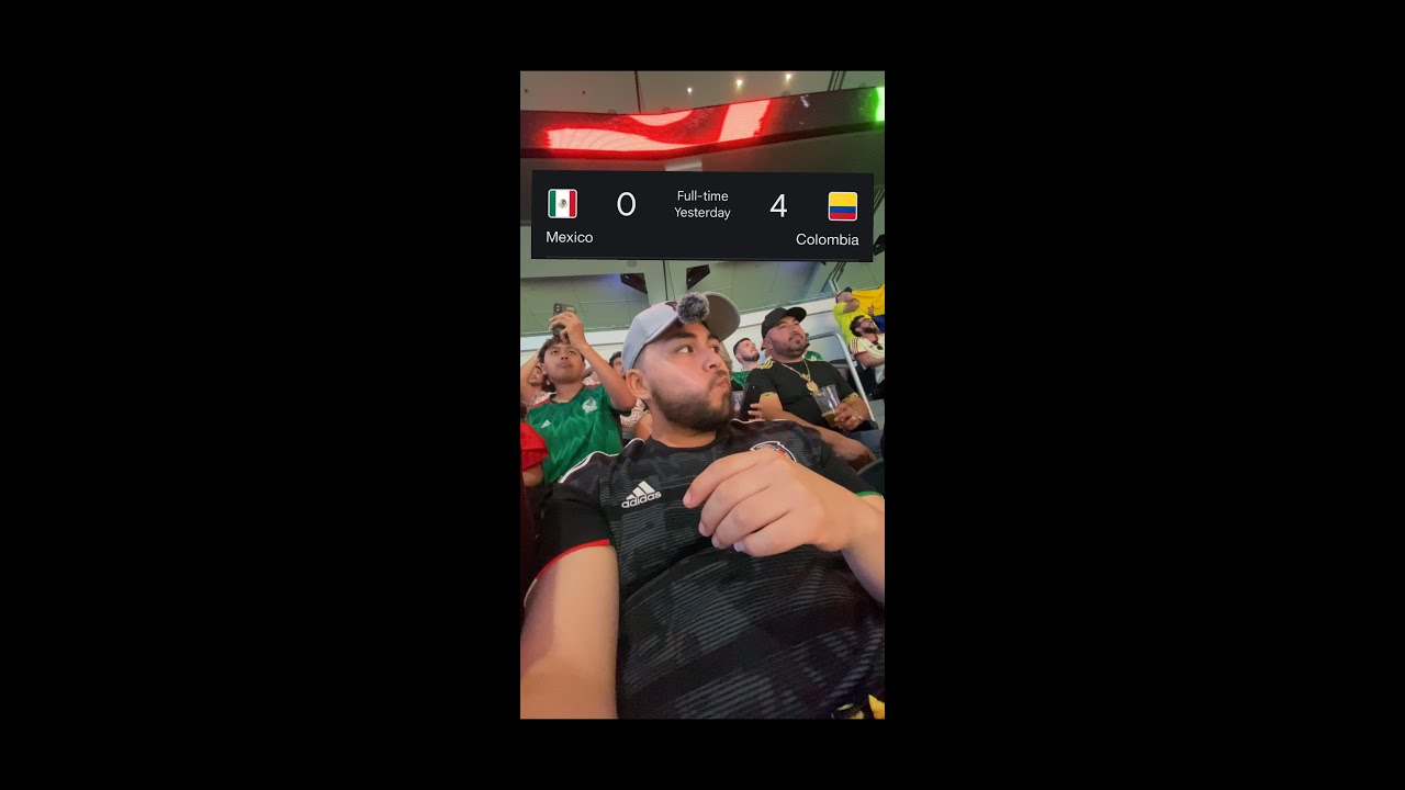 Mexico vs Colombia 4-0