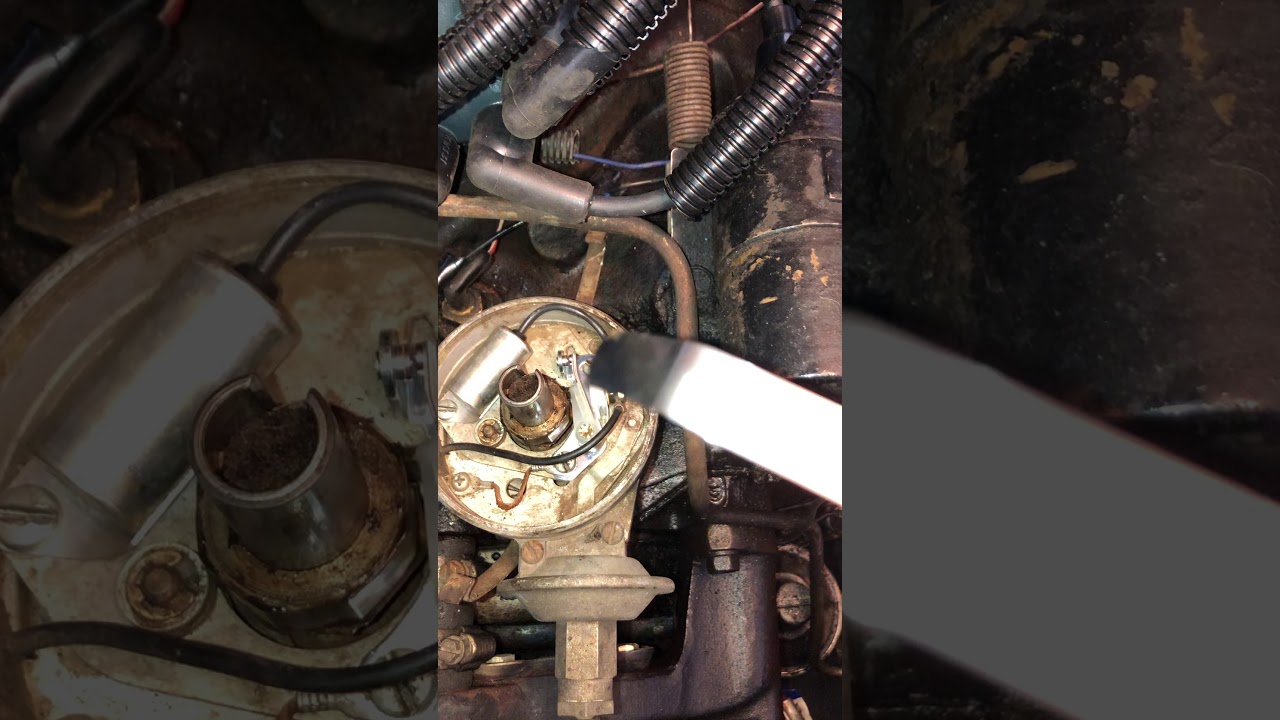 Adjusting Points on a 1969 Ford F100 with a 360 Engine