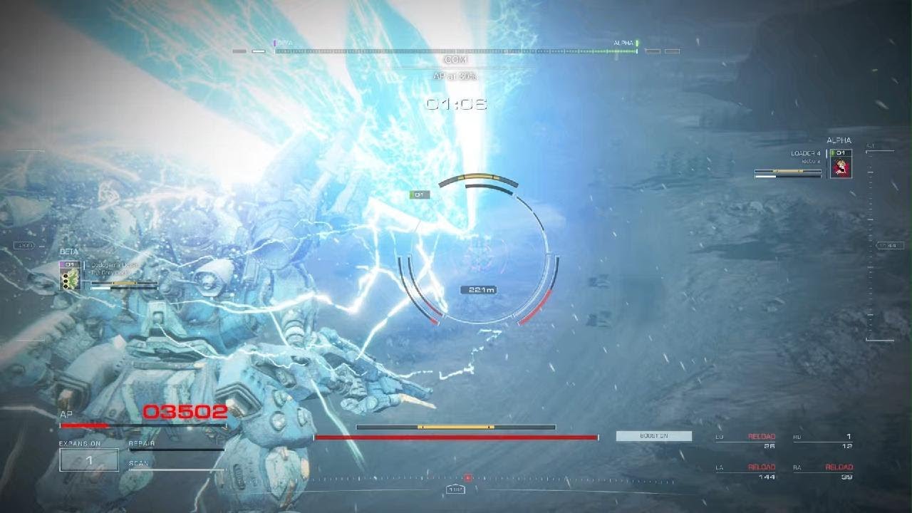 Armored Core 6 PvP - Big Boys butting heads
