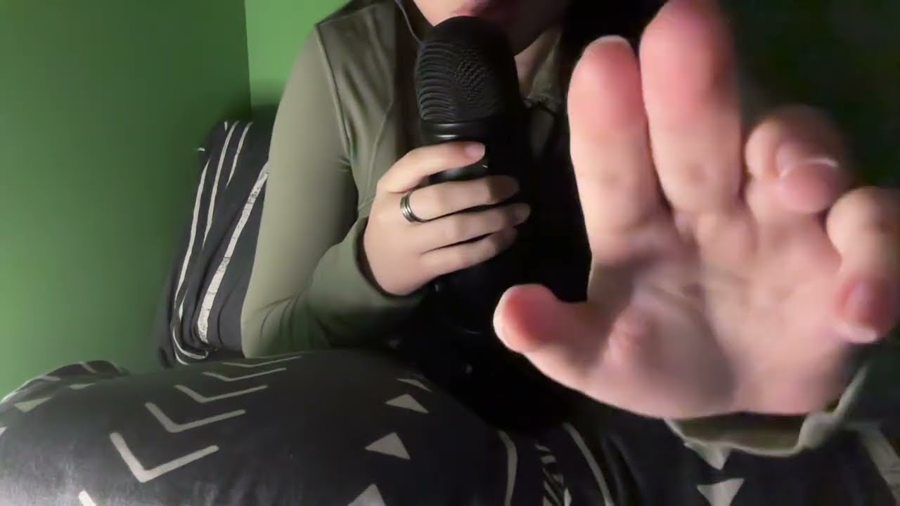 Asmr spit painting you and random mouth sounds