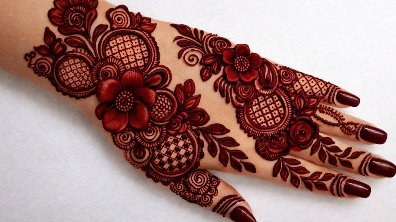 Simple Back Hand Mehndi Design||Easy Mehndi Design||Eid Mehndi Design||Gangor Mehndi Design||Mehndi|