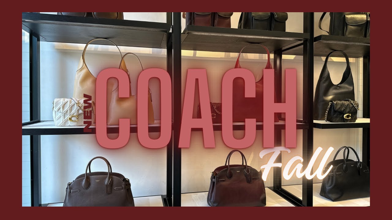 🍂 NEW 🍂 Coach 2024 Fall drop: New Colors & New Runway Bags Unveiled! NY Family @coach