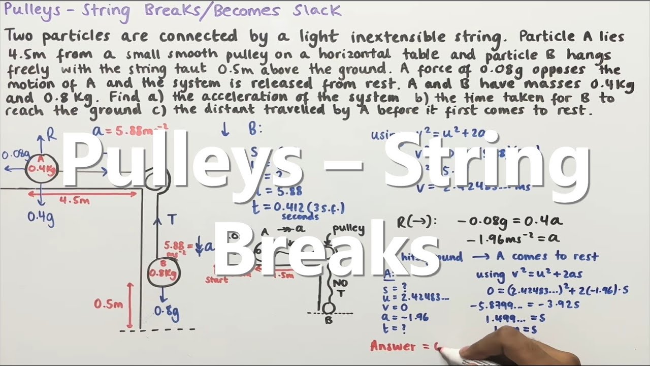 Pulleys - String Breaks