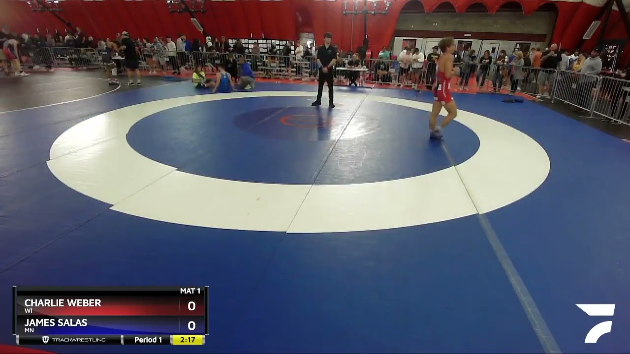 145 Lbs Cons. Round 2 - Charlie Weber, WI Vs James Salas, MN A209
