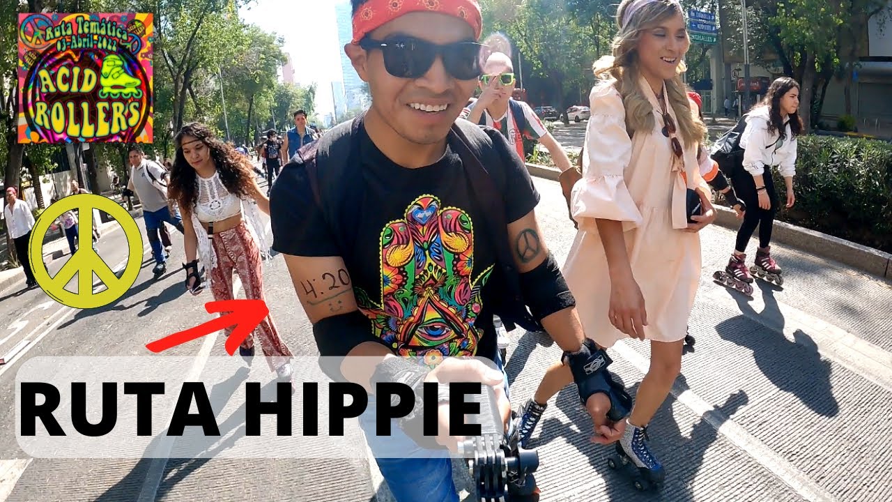 RUTA HIPPIE CON ACID ROLLERS (CDMX) #VLOG