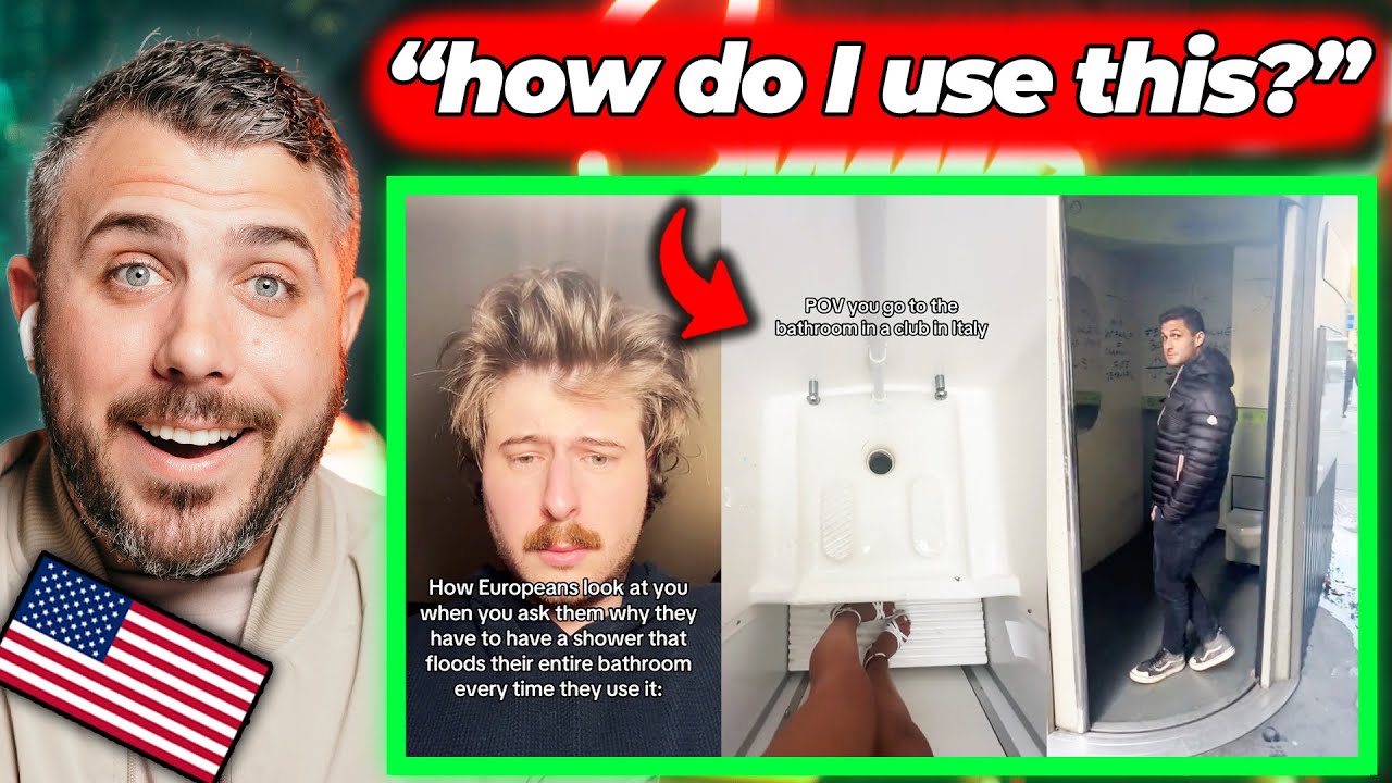 American's Completely Dumbfounded with European Restrooms...