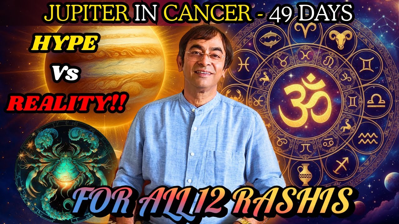 JUPITER in CANCER | कर्क में गुरु – HYPE vs REALITY in 49 Days! #astrology