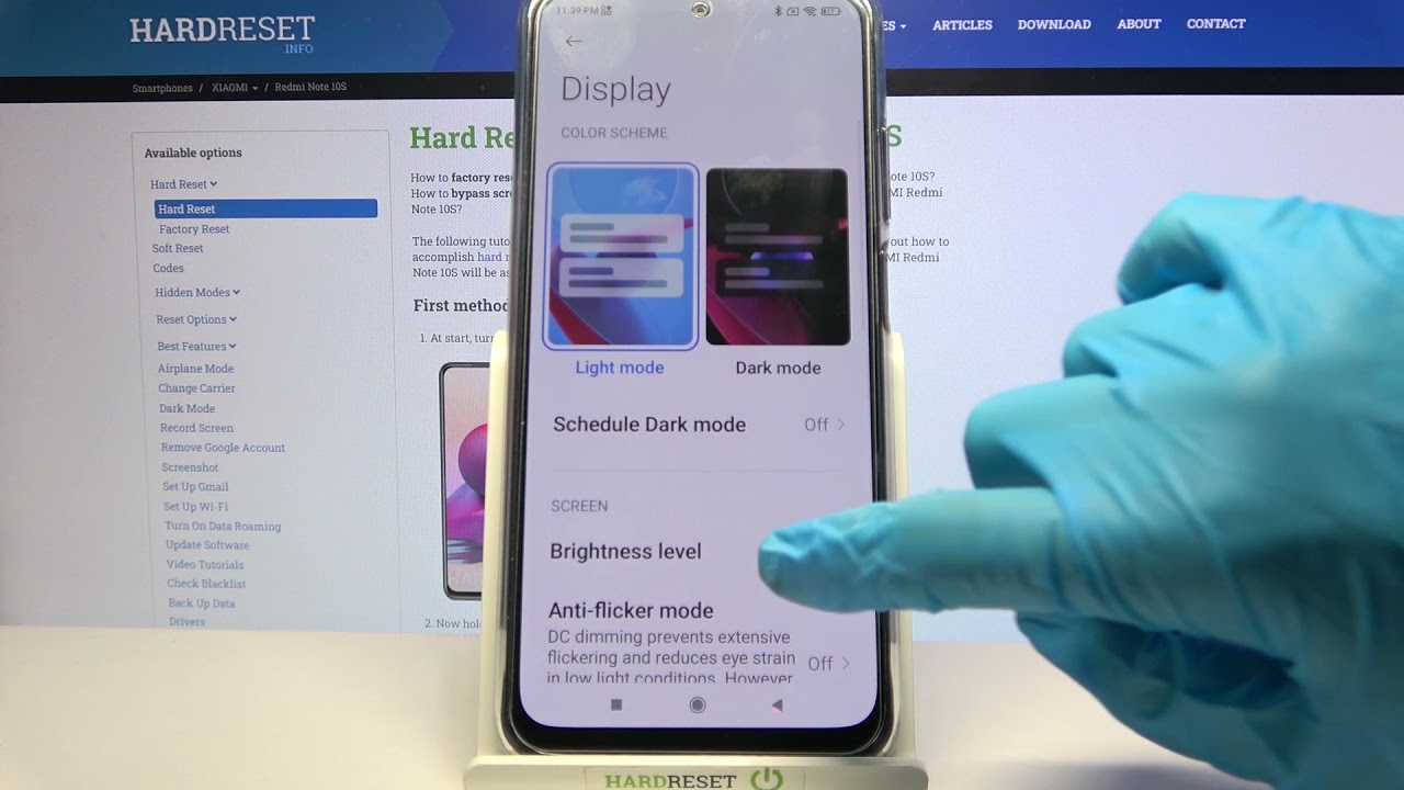 How to Activate Auto Brightness on Xiaomi Redmi Note 10S &ndash; Adaptive Brightness Feature