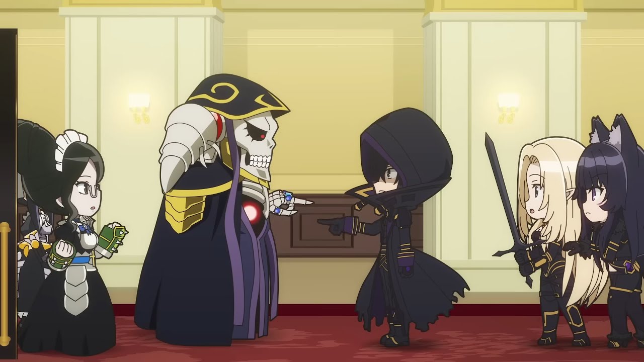 AINZ meet SHADOW!?? [EN subtitle] [CC] [Ple Ple Pleiades x Kagejitsu]