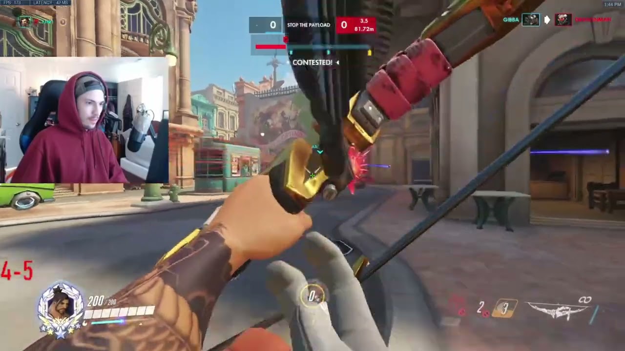 Khry Widowmaker is just Better - cd38 High SR Overwatch Gameplay