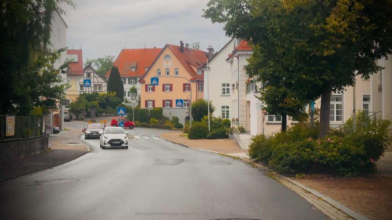 🇩🇪 4k OSTRACH/  Drive in ostrach Baden W&uuml;rttemberg(26. July 2025