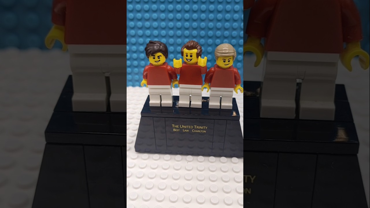 LEGO Manchester United Trinity #best #charlton #law #lego #manchesterunited #takemehome #football