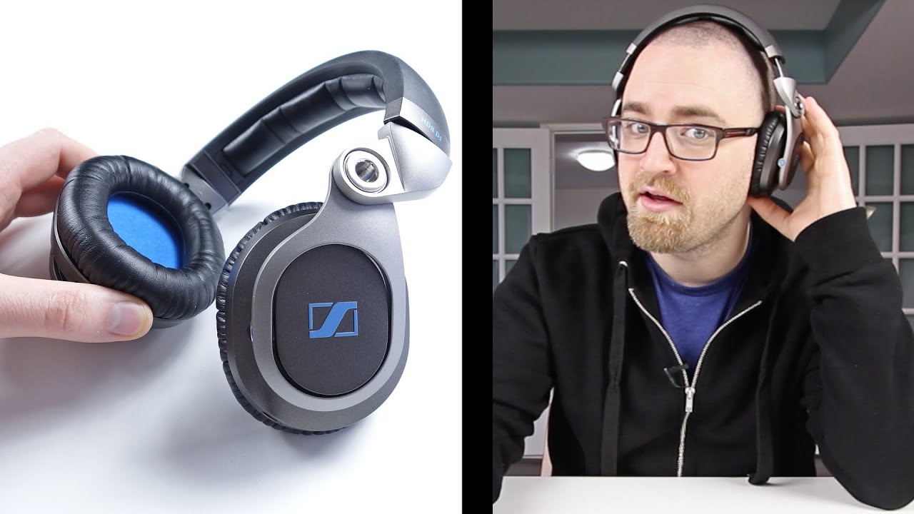 Sennheiser HD8 DJ Headphones Unboxing & Overview