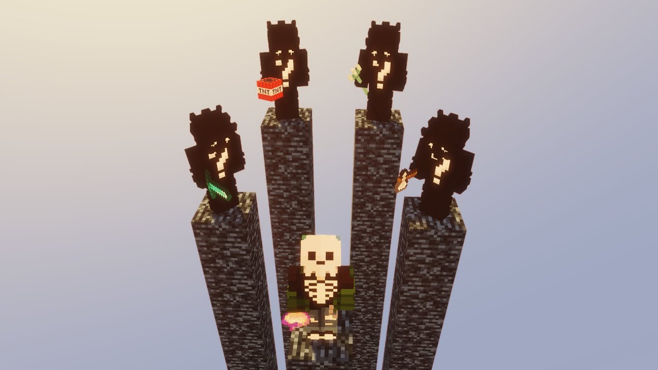 Случайные предметы в Minecraft PILLARS!