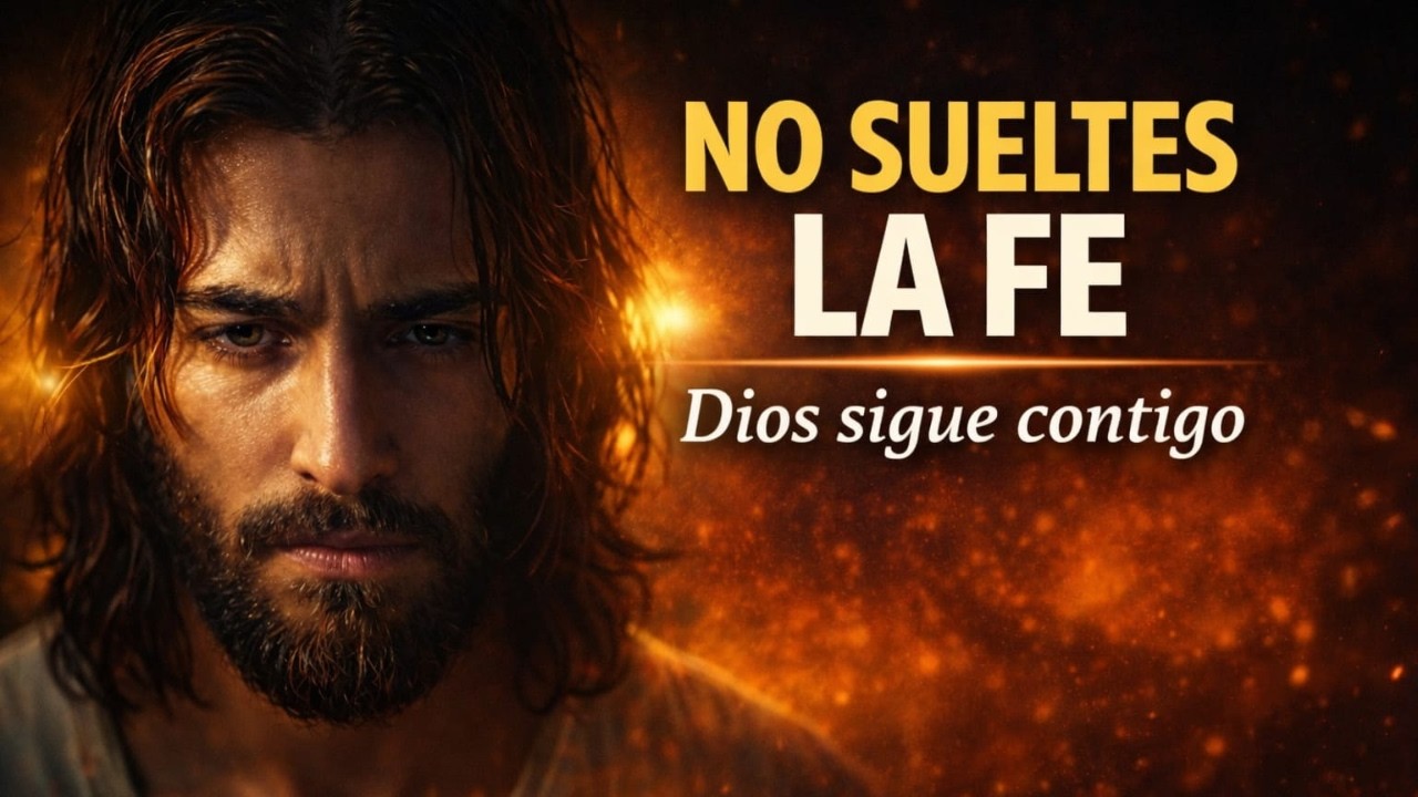 DIOS TE DICE HOY: NO SUELTES LA FE, SIGO CONTIGO I Poderosa Oración Bíblica