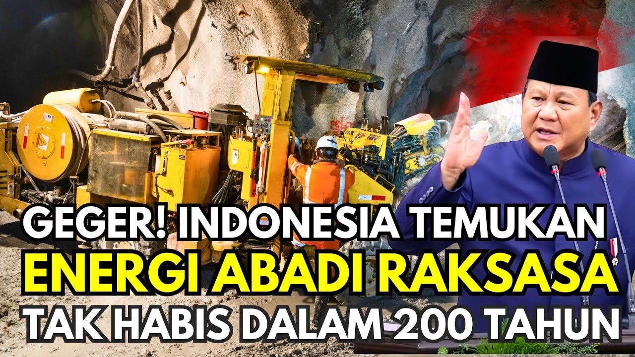 DUNIA GEMPAR! Indonesia Temukan Sumber Energi ABADI Super Besar!