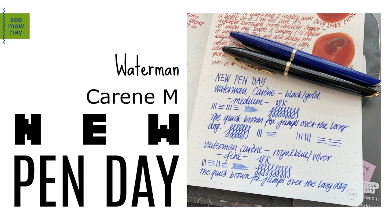 Это самая ожидаемая ручка 2024 года? Waterman Carene MEDIUM