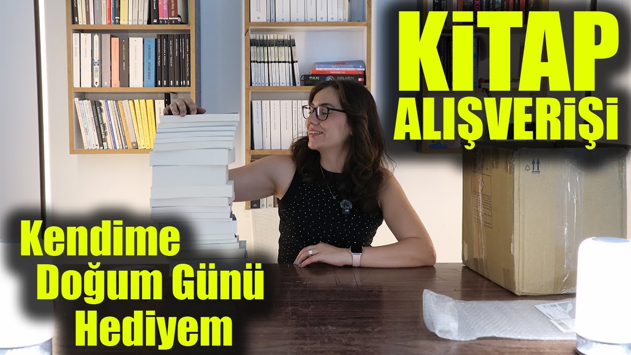 İndirim Kodunu Kaçırmayın 🎉 Kitap Alışverişi | Kendime Doğum Günü Hediyem 🎂