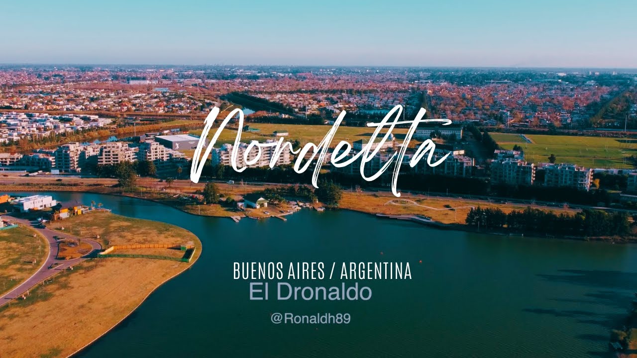 Nordelta, Buenos Aires  - Argentina - Cinema Drone 4K