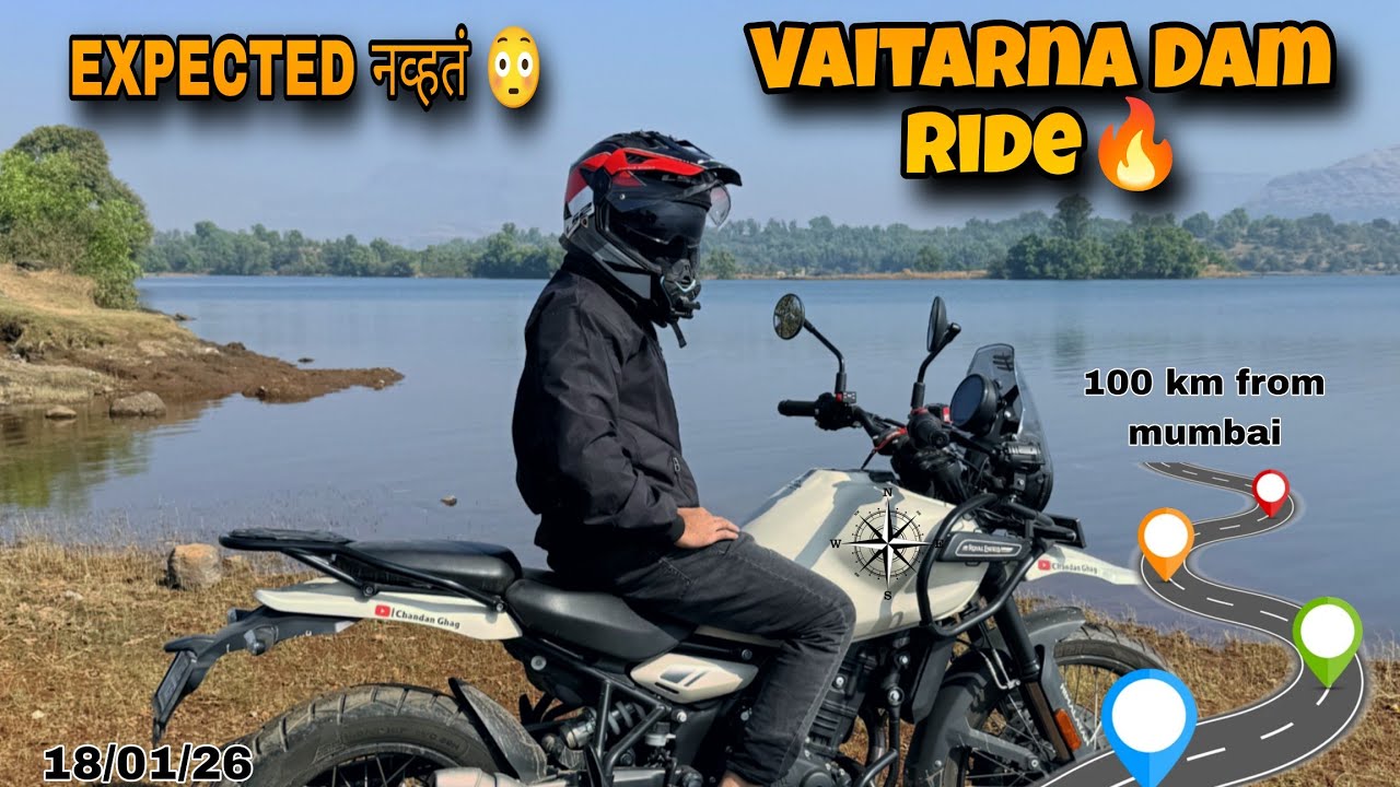 Himalayan 450 with Duke 390 Gang | Vaitarna Dam Ride 🔥🏍️