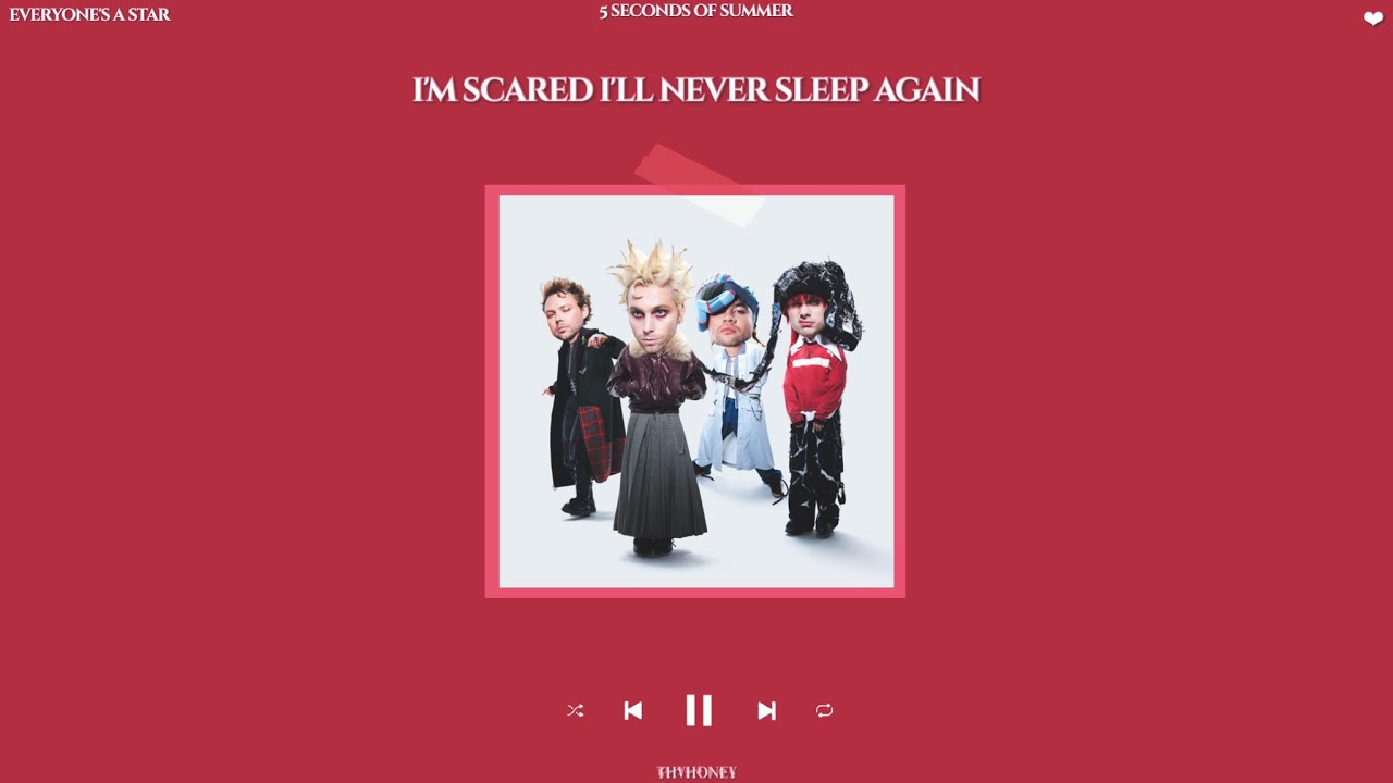 5 seconds of summer - i'm scared i'll never sleep again (slowed + reverb)