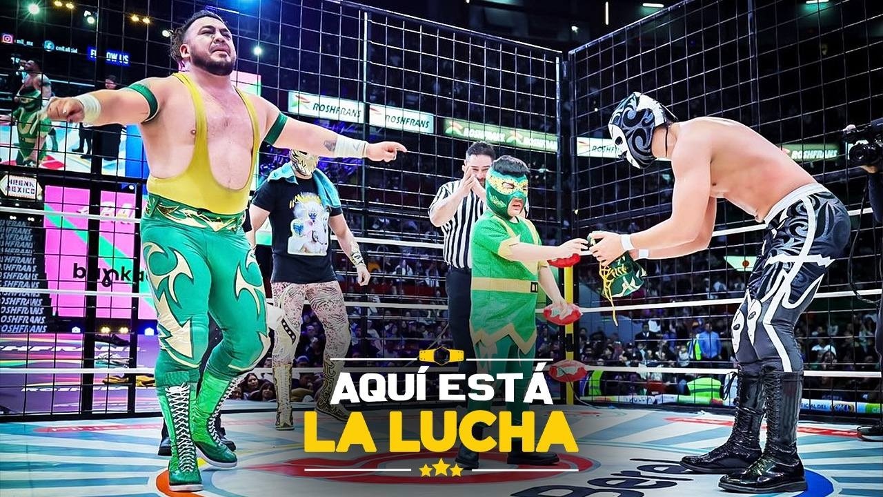 + Lucha &iexcl;Aqu&iacute; Est&aacute; la Lucha! 389 &iexcl;LO MEJOR DE LA LUCHA LIBRE! (Enero 9, 2025)