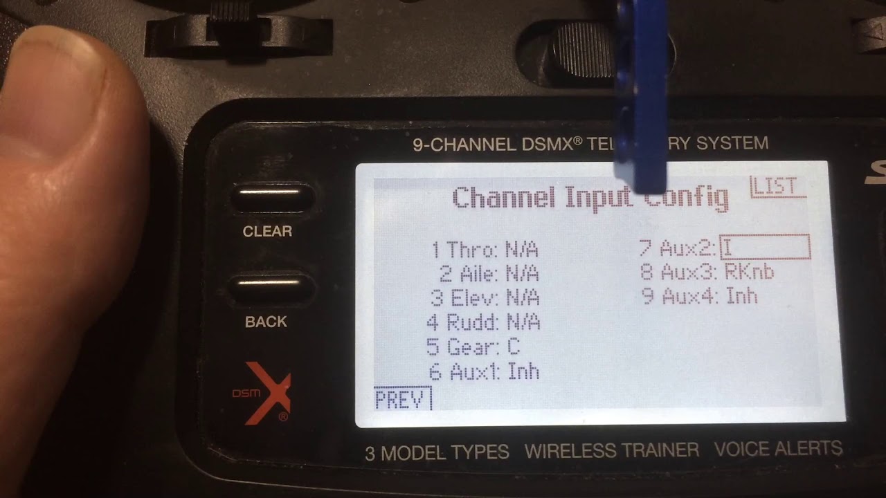 SPEKTRUM DX9 Programming & Channel Mapping For BLADE 230 S Heli