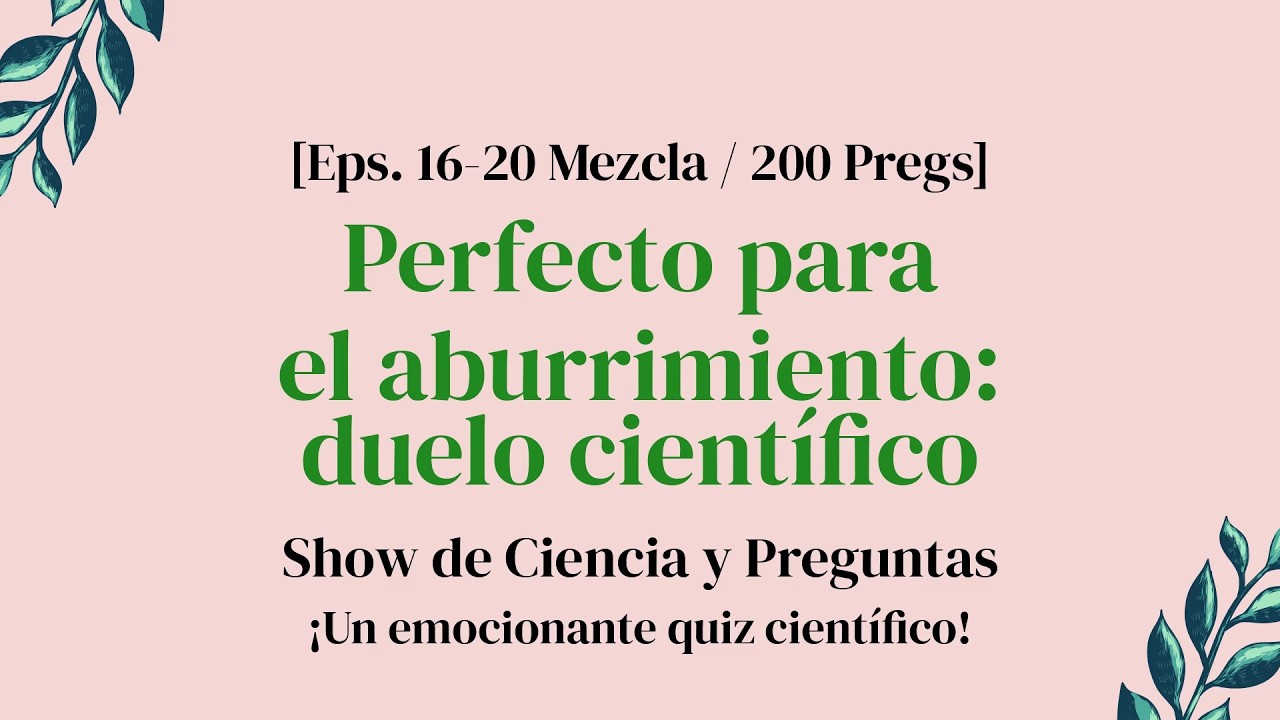 Míralo y tus notas de ciencia se disparan - Episodios 16–20 Compilación Barajada