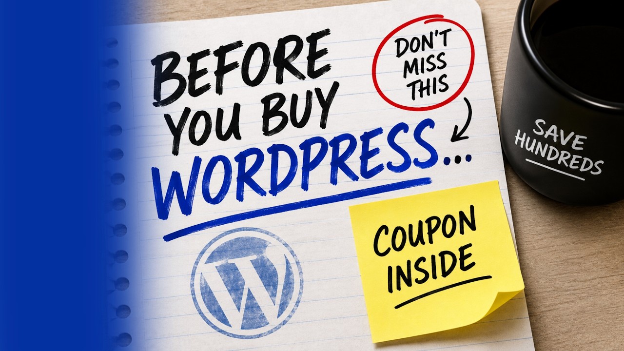 WordPress Coupon Code 2026 - How to Get the Biggest Discount Before You Buy