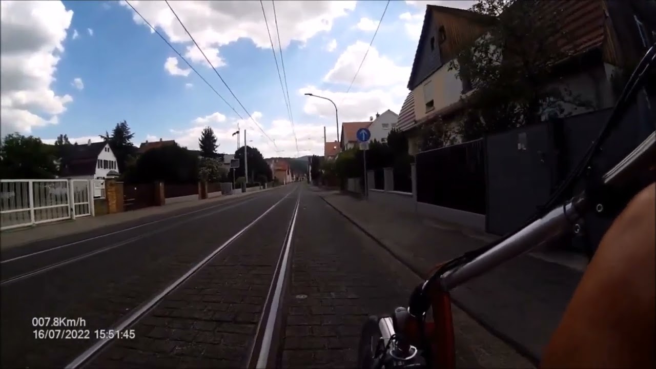Van Raam Easy Rider: von Malchen zum Christian Stock Stadion in Seeheim