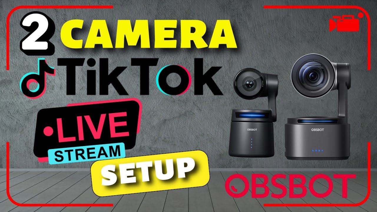 How to Use 2 Cameras for TikTok Live Stream | Multi Camera Setup with OBSOBT Cameras For TikTok Shop