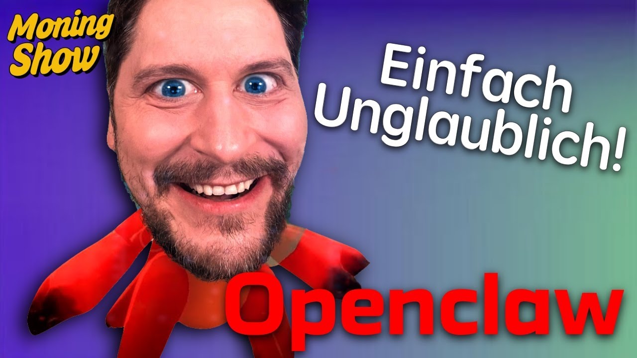 Euer Persönlicher Assistant? Mon über OPENCLAW und mehr in der Moning Show