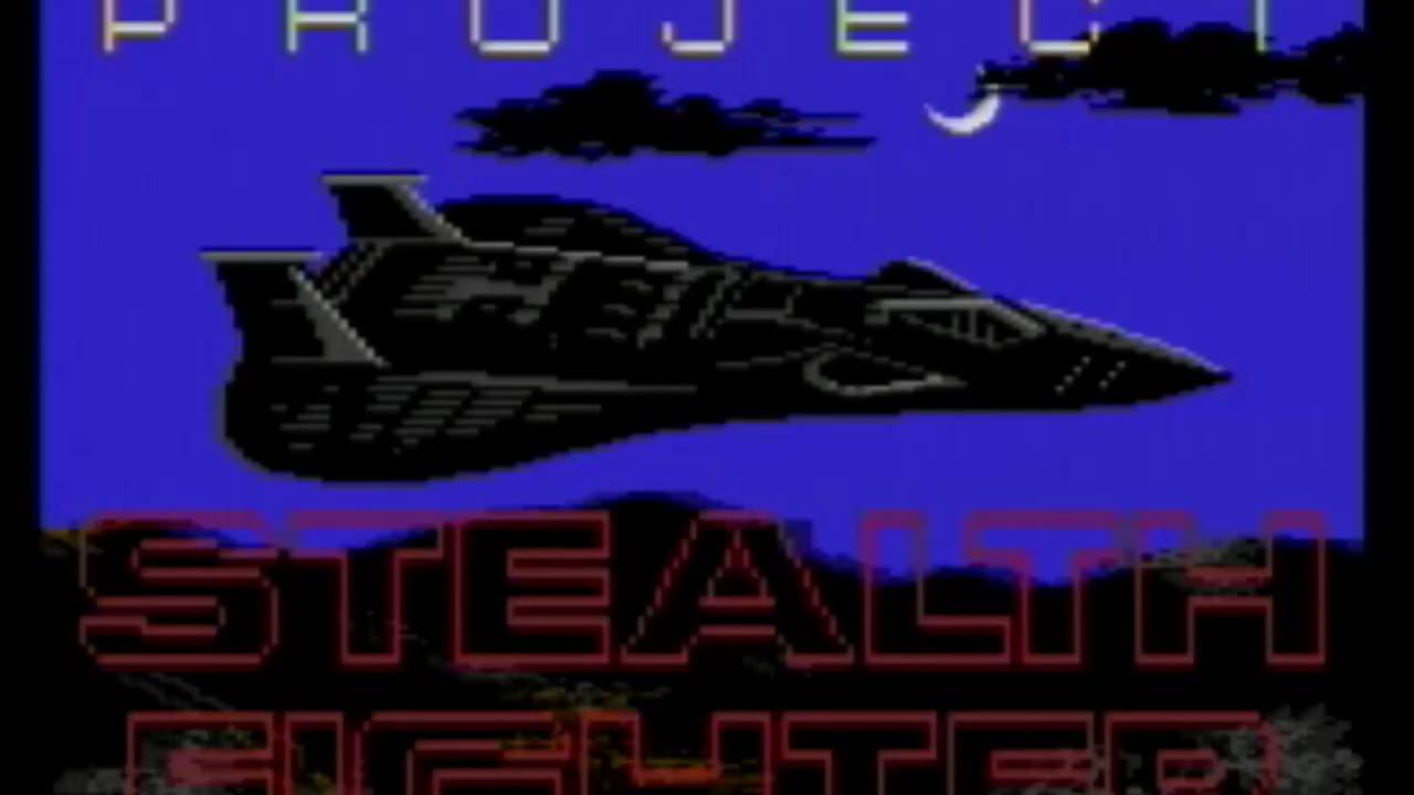 F-19 Stealth Fighter - Commodore 64