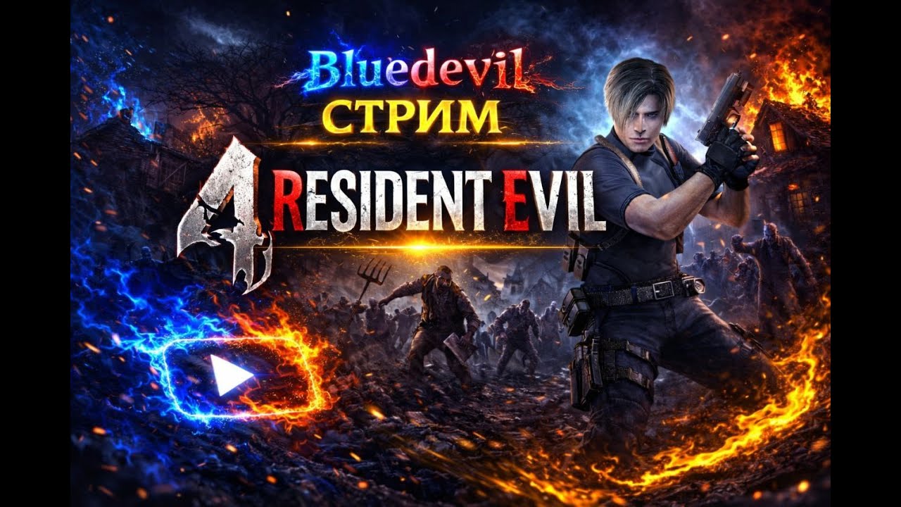  Resident Evil 4 Начало легенды  Классика стрим #1