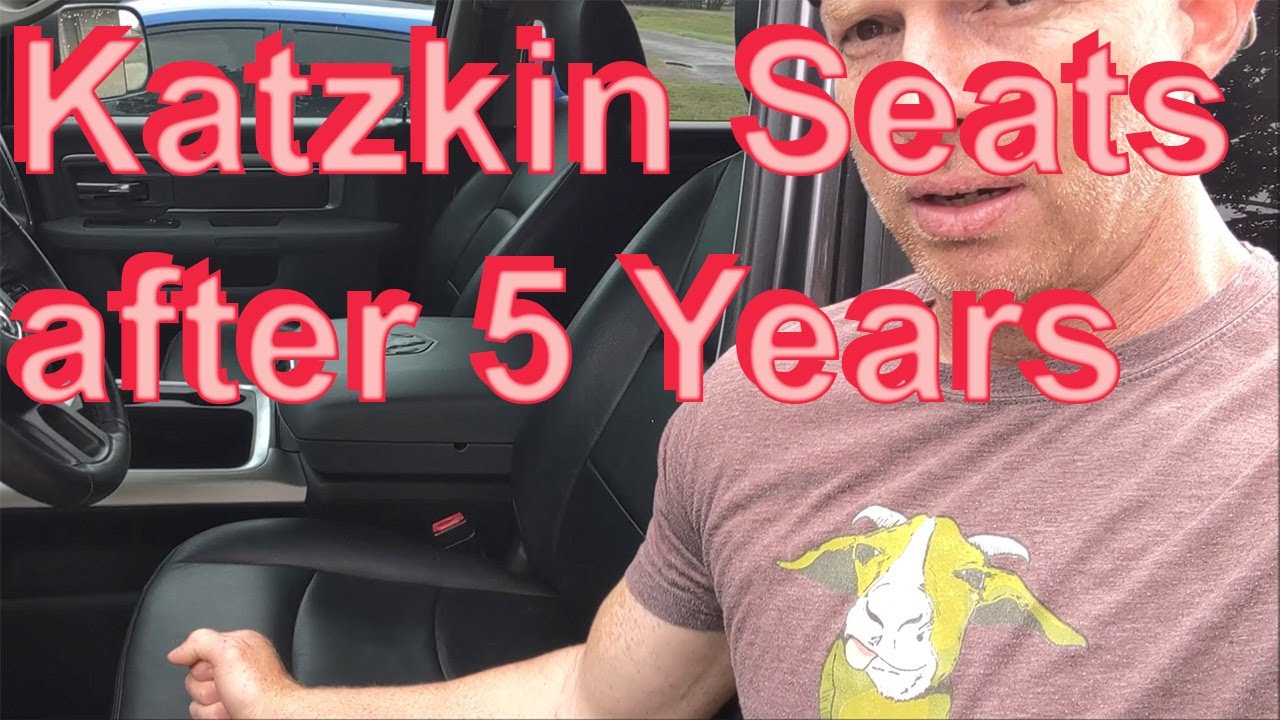 Кожаные сиденья KatzKin, обновленные к 5-летию! Как они держатся на моём Ram Ecodiesel 1500?