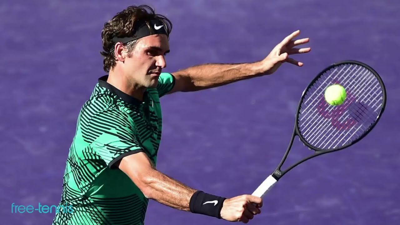 Tennis: Roger Federer, Ash Barty , ... le revers à une main slicé (slice Backhand)