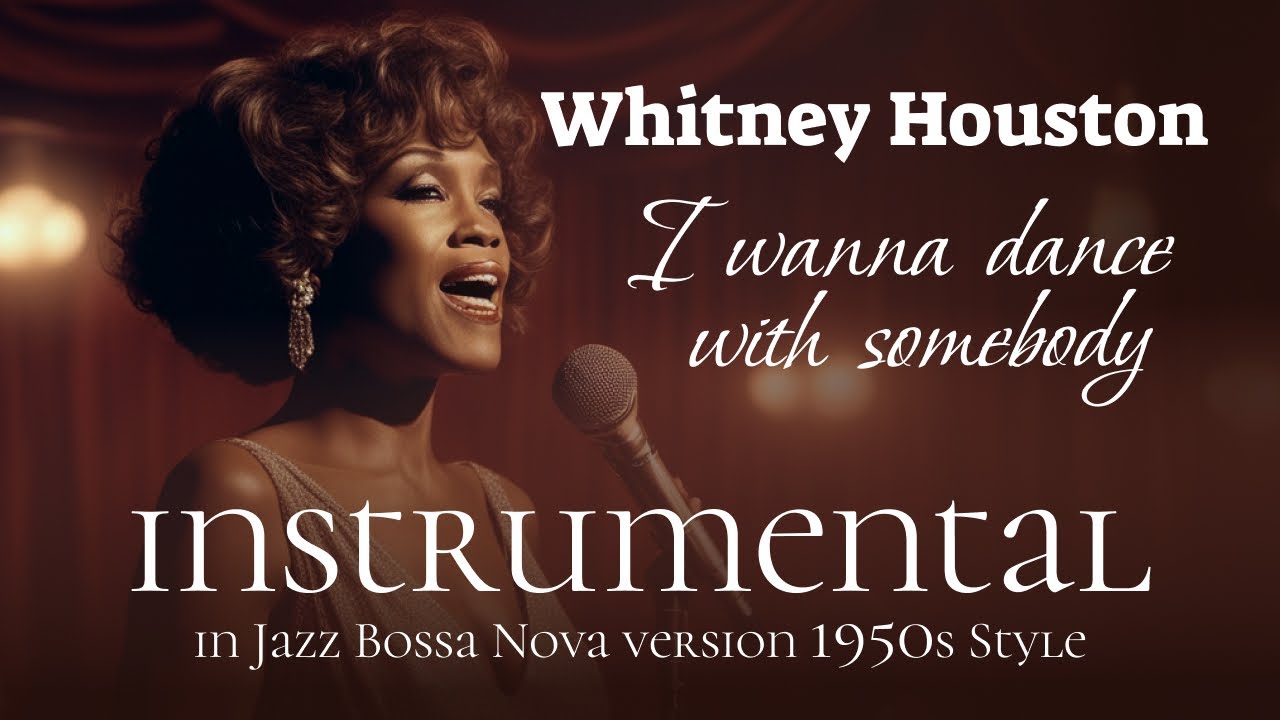 Whitney Houston - I Wanna Dance with Somebody JAZZ BAND KARAOKE