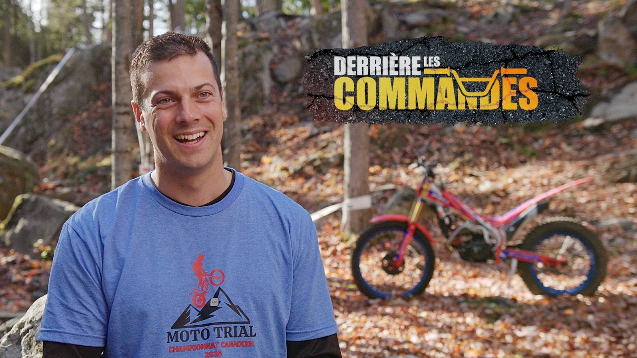 Derrière les commandes: Moto trial