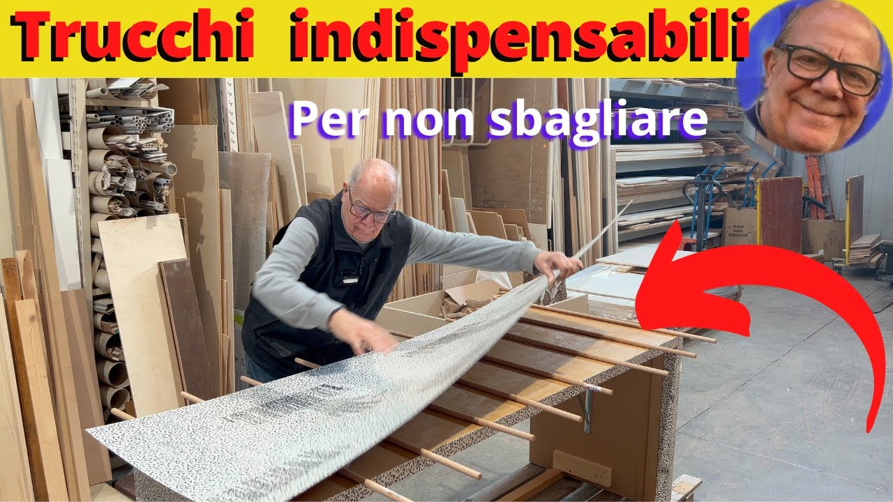 Incollare il laminato ? Evita gli errori da principiante . Tutorial in cinque passaggi