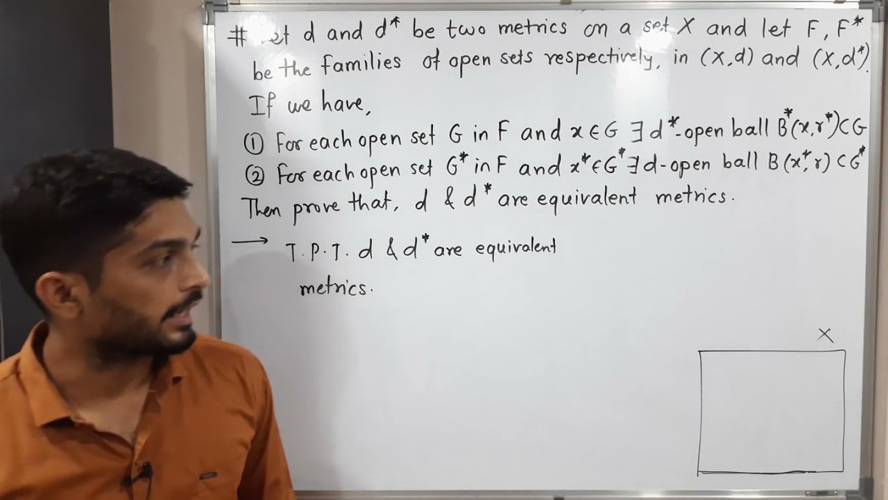 Metric Spaces | Lecture 62 | Result of Equivalent Metrics
