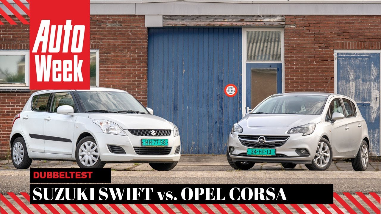 Opel Corsa vs. Suzuki Swift - Occasion Dubbeltest