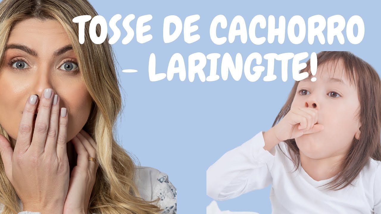 😮‍💨Tosse “DE CACHORRO”! Vc sabe o que fazer na LARINGITE?
