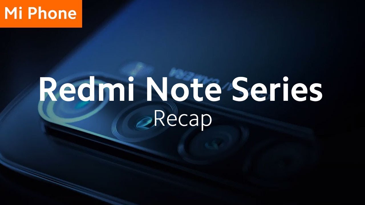 #RedmiNoteSeries Rewind