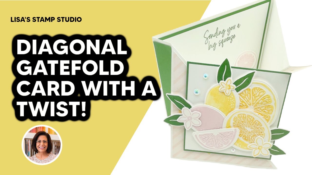 Don't Miss This Diagonal GateFold Card With a Twist