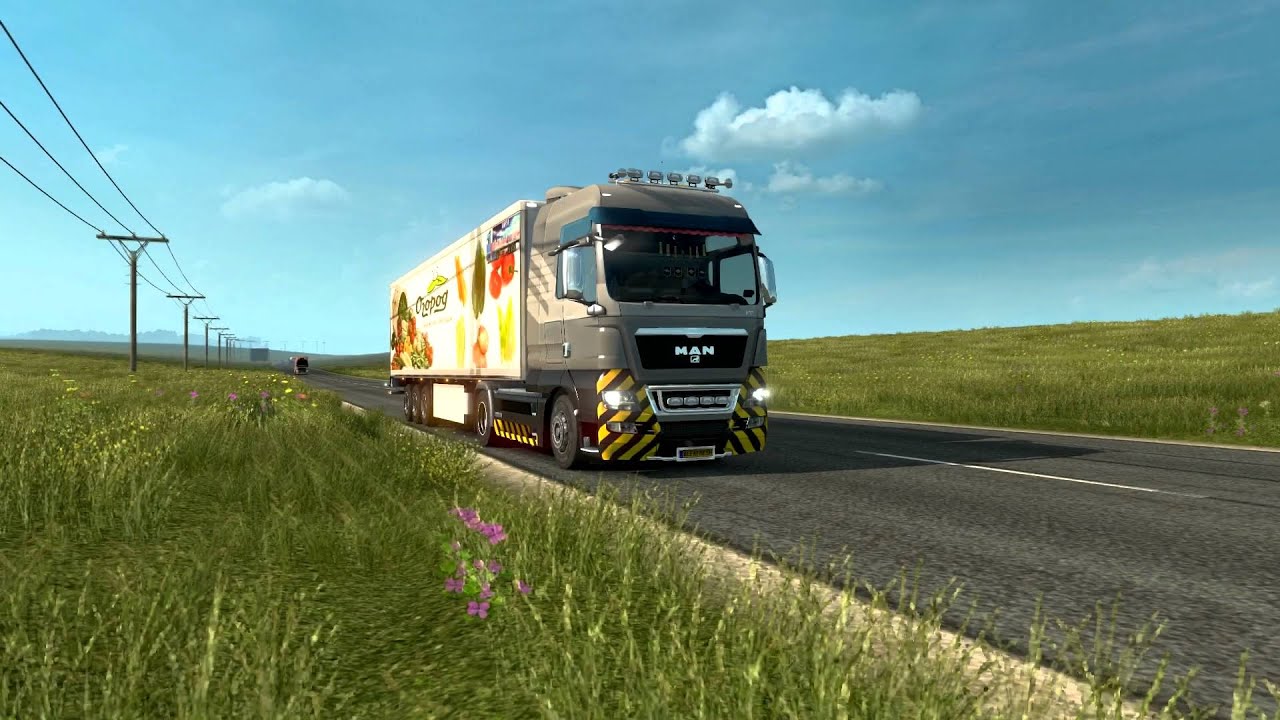 Держим путь в Усть-Цильму #1 - Euro Truck Simulator 2
