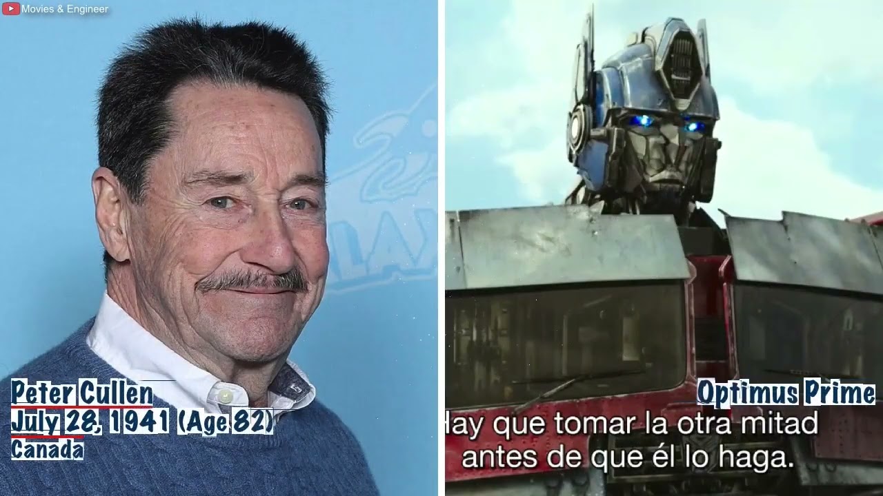 TRANSFORMERS Rise of the Beasts 2023 REAL NAME and AGE
