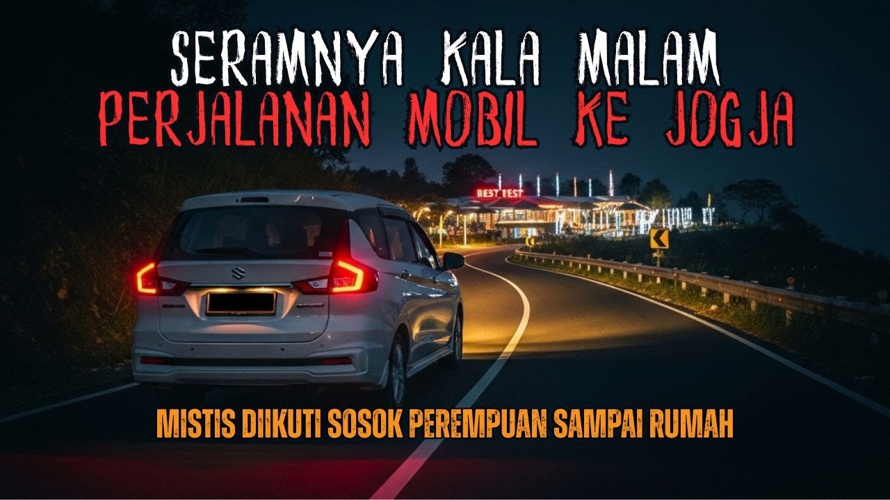 SERAMNYA JALAN MALAM KE JOGJA! KISAH RAMA DIIKUTI SOSOK GAIB SEJAK DARI REST AREA JADI MERINDIN