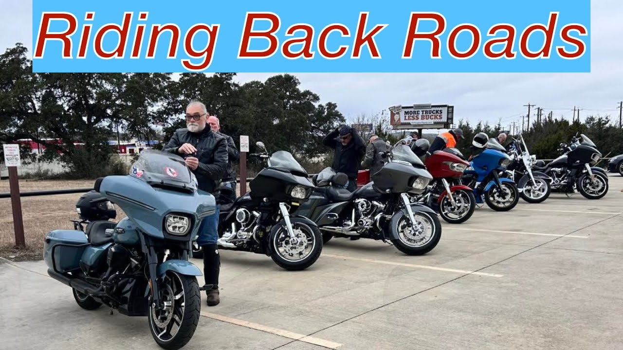 A Ride with the Texas Hill Country Chapter of the Harley Owners Group (HOG)