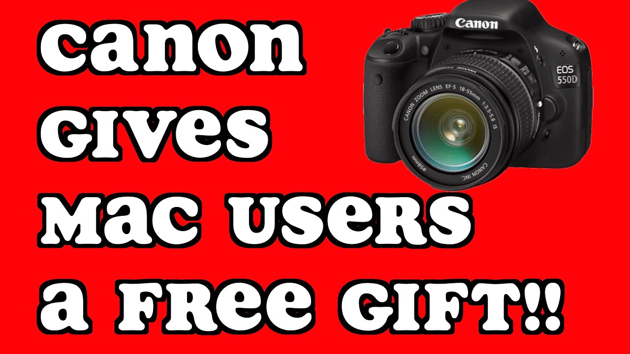 Canon Gives FREE Beta for APPLE Computers!